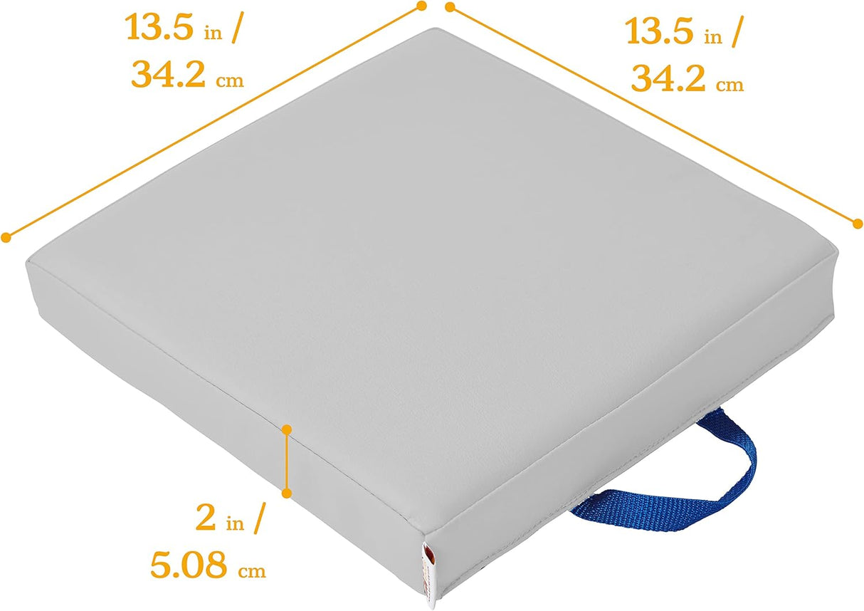 ECR4Kids SoftZone - Cojines de suelo, cuadrados, asientos flexibles, contemporáneos, 6 piezas