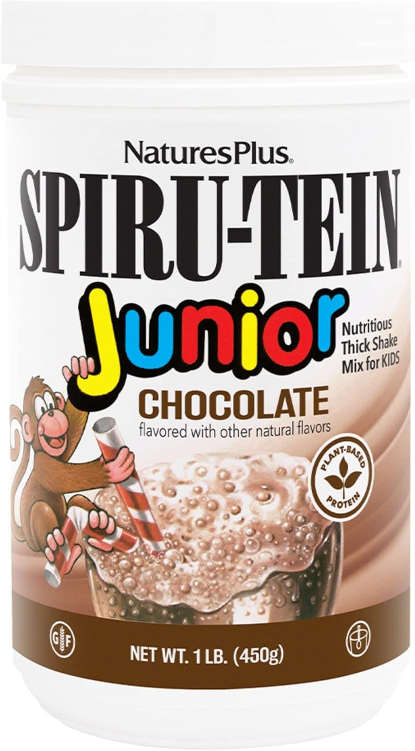 Proteína en polvo para niños SPIRU-TEIN Junior - 1 lb - Vegana