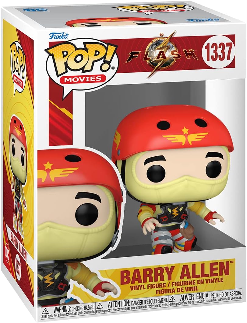 Funko Pop! Películas: DC - The Flash, Barry Allen en traje casero