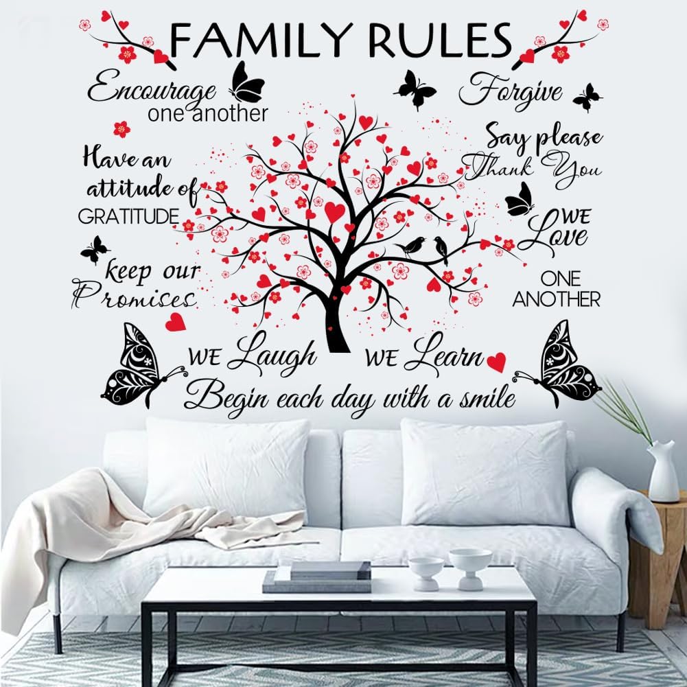 Pegatinas de Pared Inspiracionales Familia, Decoración