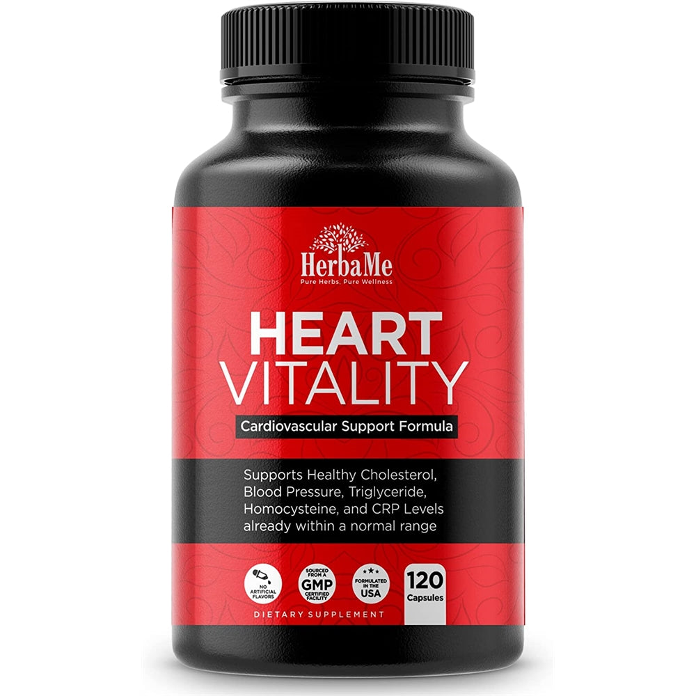 Suplementos Alimenticios de apoyo cardíaco 120 cápsulas