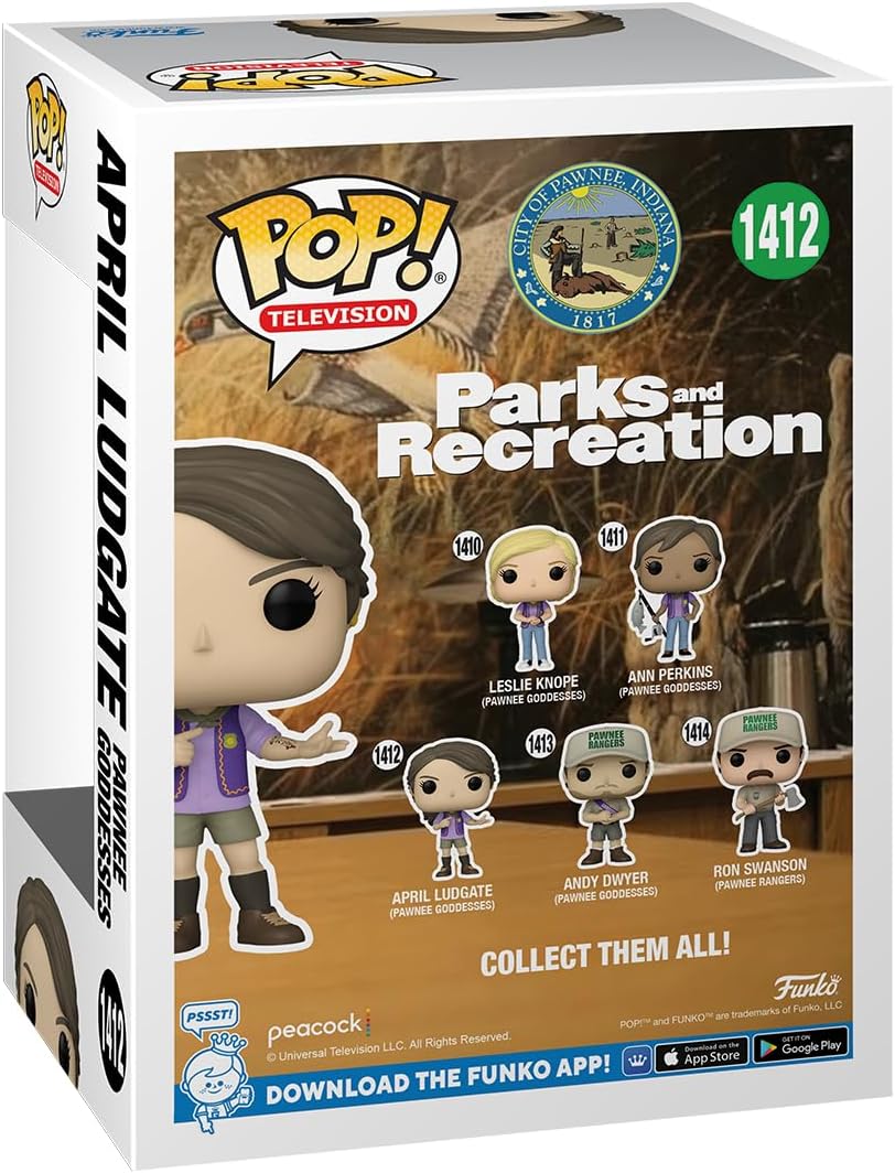 Funko Pop! TV: Parks and Rec - April Ludgate Diosas Pawnee
