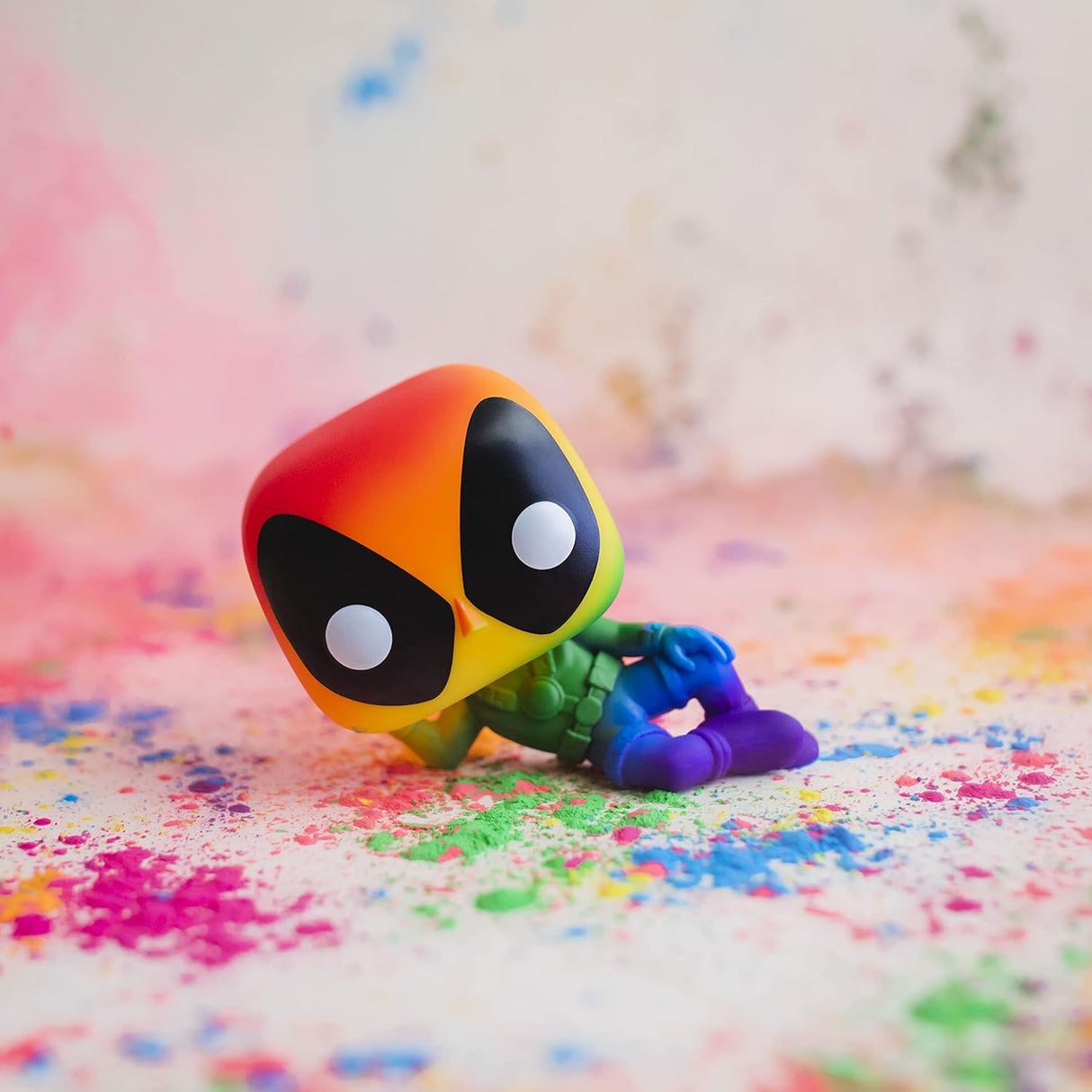 Funko POP Marvel: Deadpool (Pride) - Multicolor, Estándar