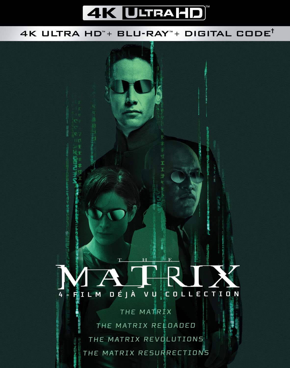The Matrix: 4-Film Déjà vu Collection (4K Ultra HD)