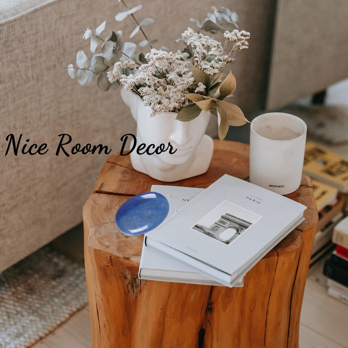 Cristales de aventurina azul de 2.4 in, piedras preciosas