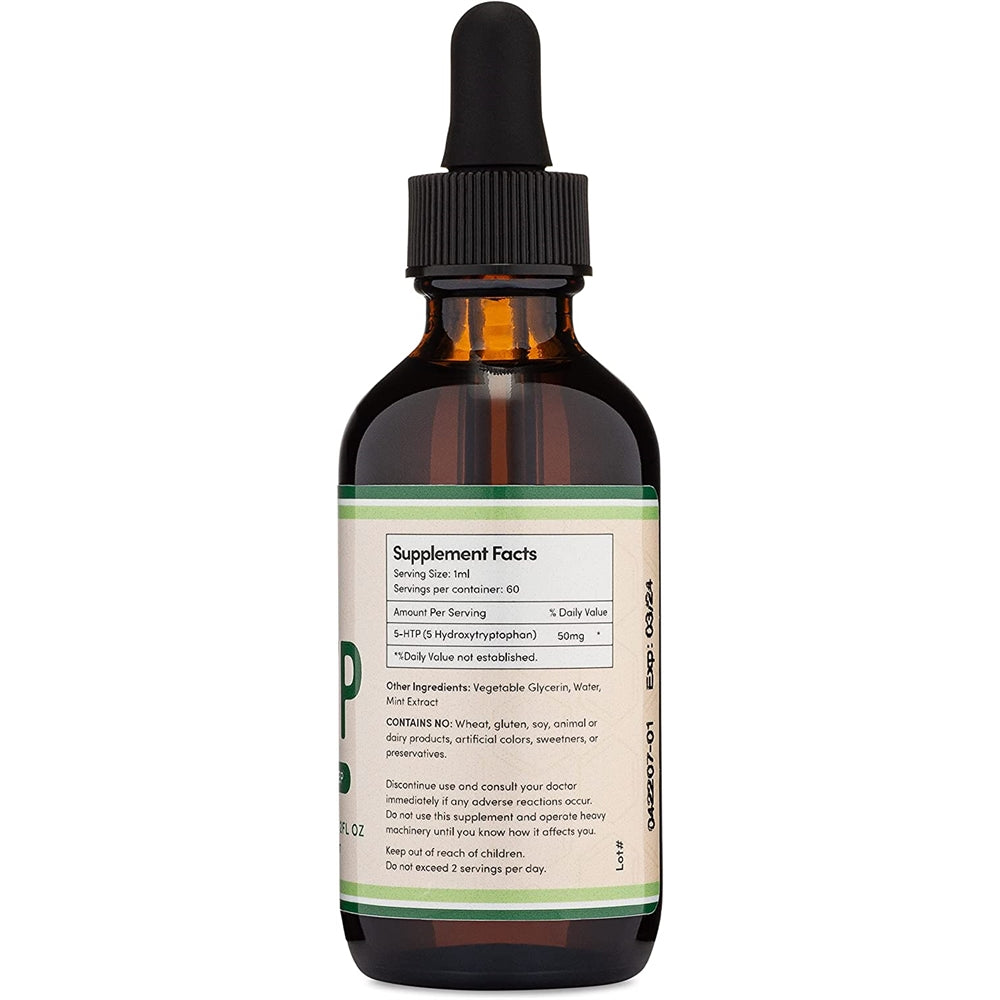 Suplemento Gotas líquidas 5HTP más absorbentes y eficaces