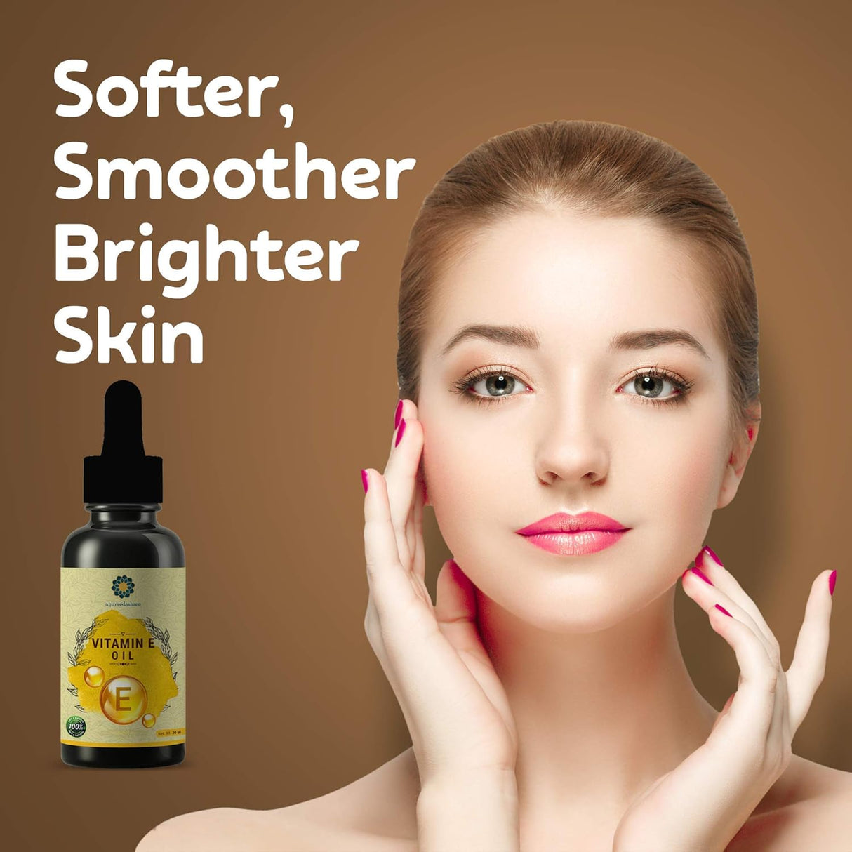 Aceite de Vitamina E para piel y cuerpo con aceites naturales