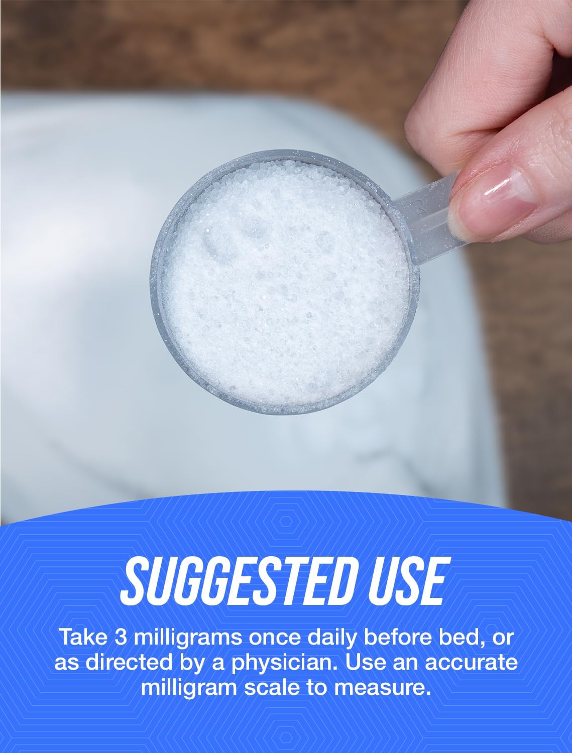 en polvo 3 mg - BulkSupplements, vegana y pura