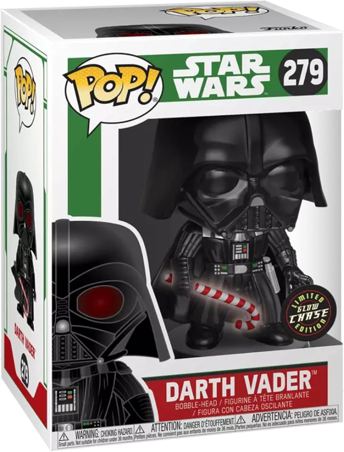 Funko Star Wars: Holiday - Darth Vader Chase Glow-in-the-Dark