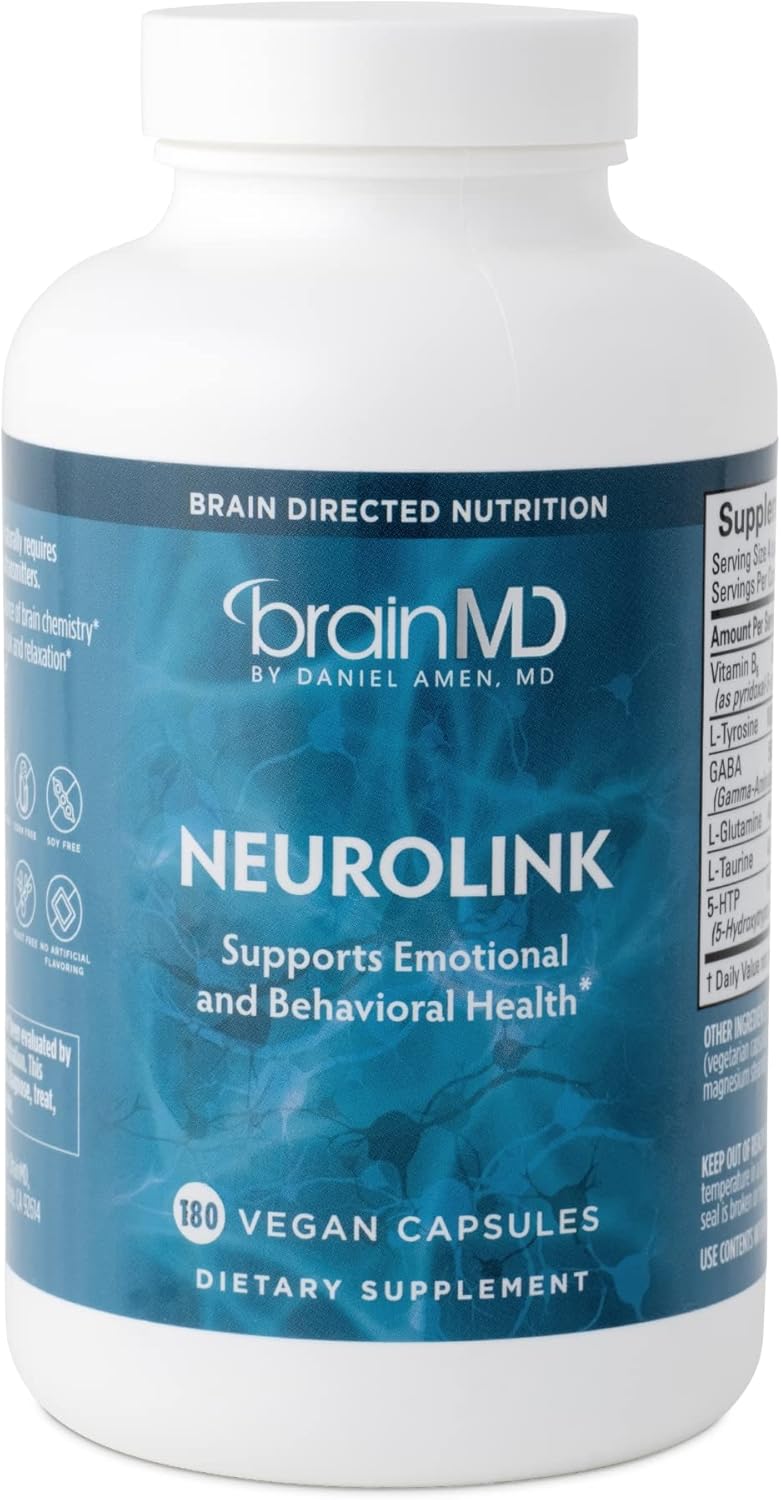 Suplemento NeuroLink 180 cáp Promueve la función cerebral