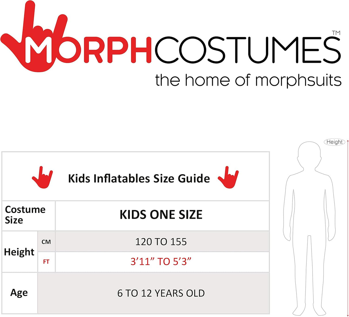 Disfraz de dinosaurio esqueleto inflable Morph
