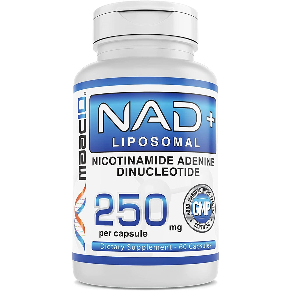 Suplemento liposomal NAD+ de 500 mg 60 x 250 mg