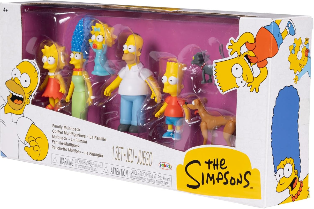 Figuras de Acción Los Simpsons, Disney, Pack Familiar 2.5”