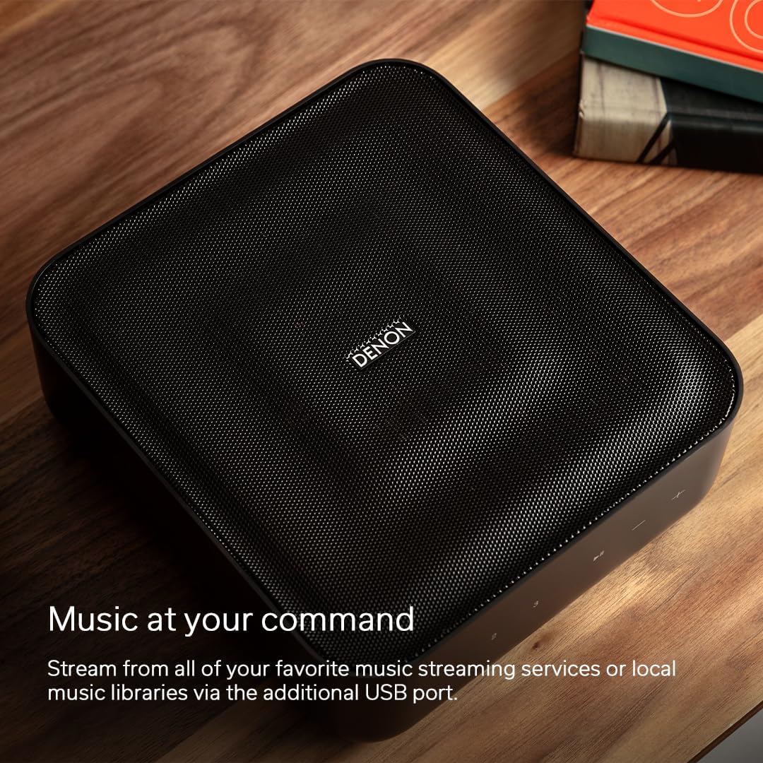 Amplificador Denon Home, 100W x 2, HEOS, Wi-Fi, AirPlay 2