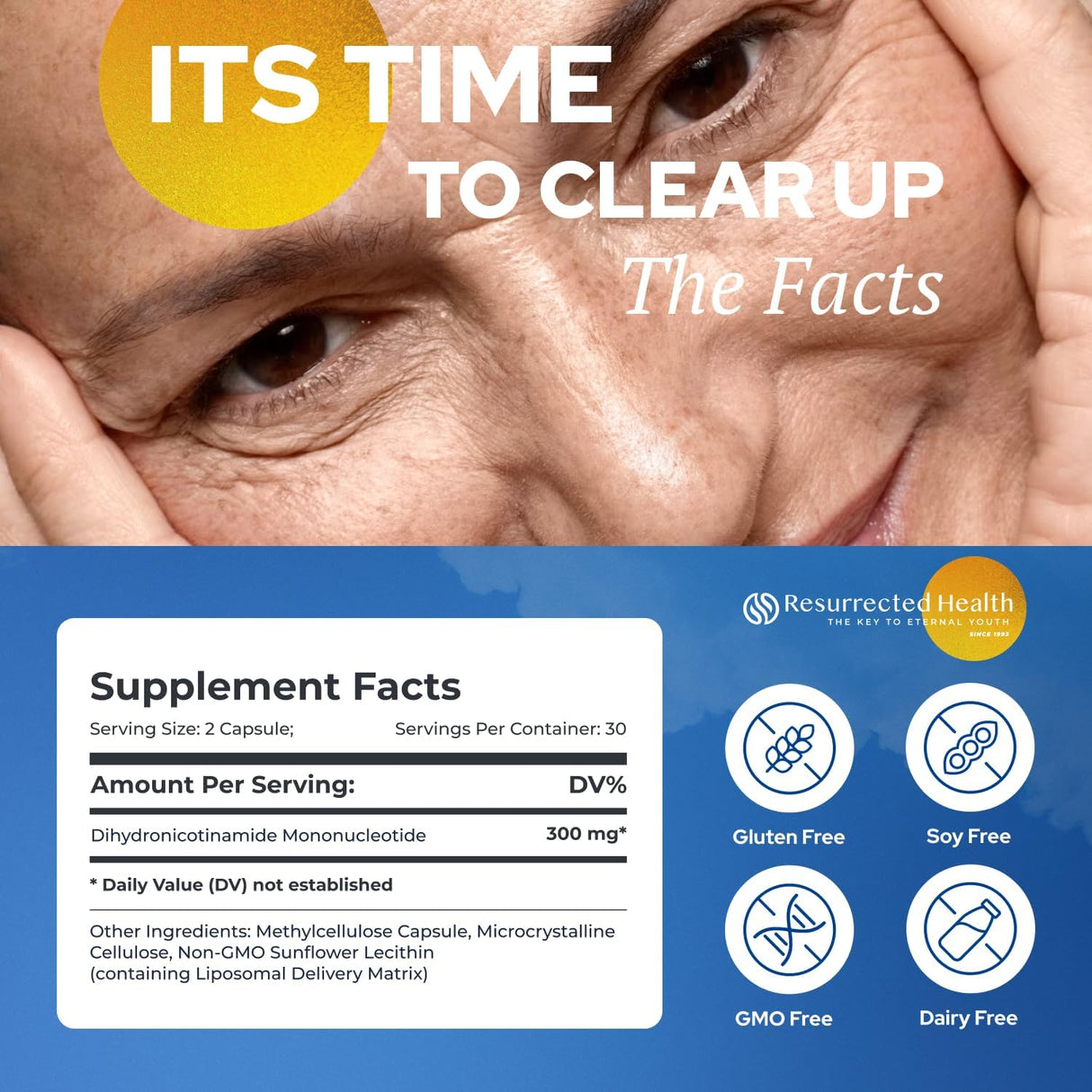 Suplemento NMN Alternativo - NMNH Liposomal Alta Pureza 300mg