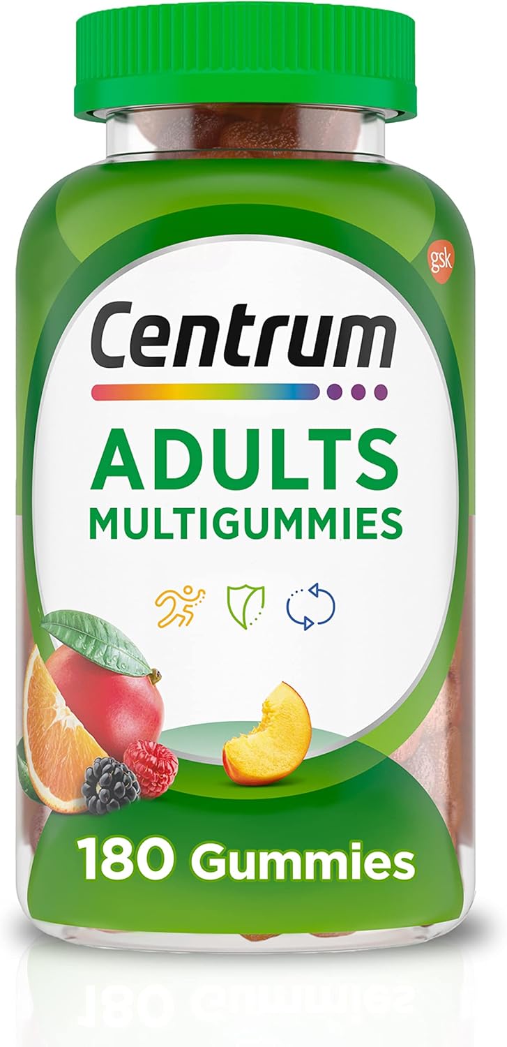 Suplemento Centrum MultiGummies Gummy con vitaminas D, B y E