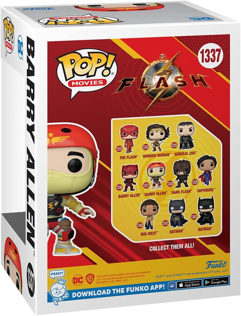Funko Pop! Películas: DC - The Flash, Barry Allen en traje casero