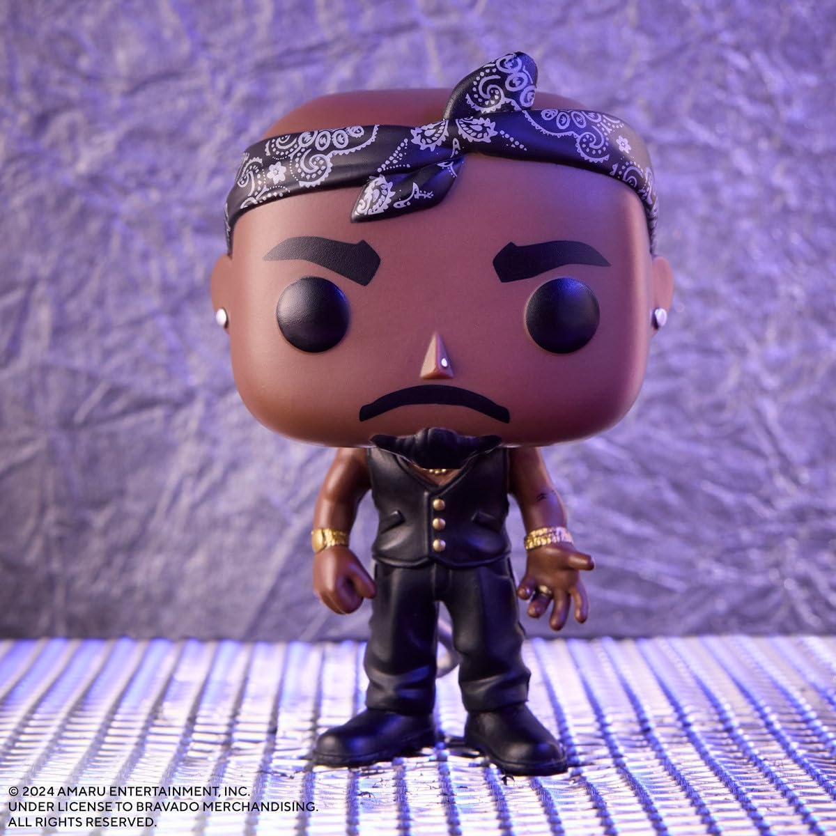Funko Pop Rocks: Tupac - Figura Coleccionable con Bandana
