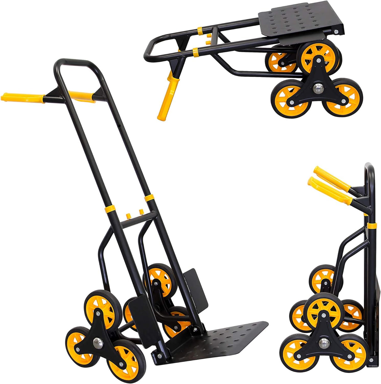 Carretilla Escaladora Mount-It! 330 lb Capacidad, Plegable
