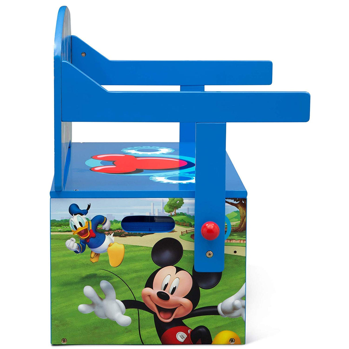Banco de actividades convertible para niños Mickey Mouse
