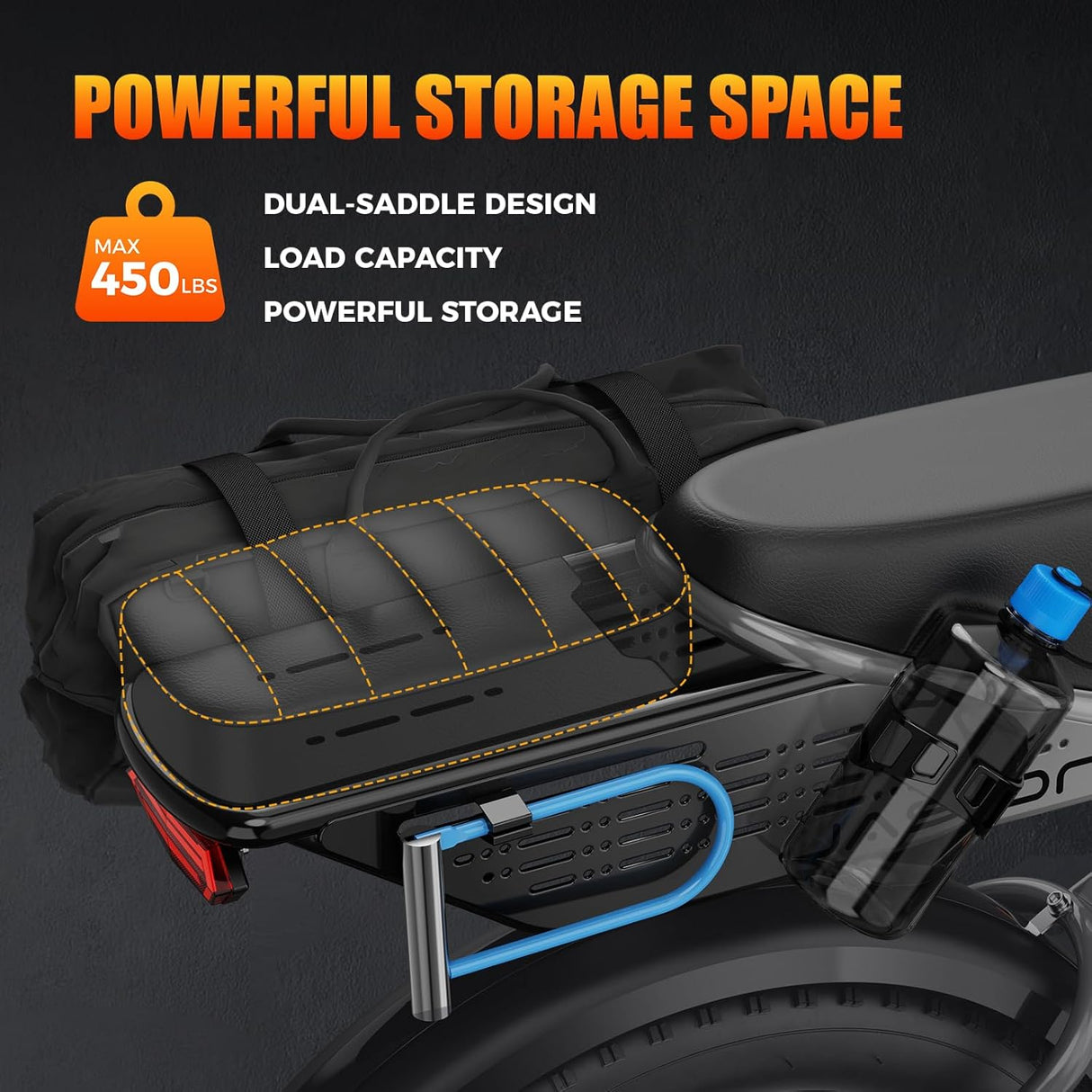 Bicicleta Eléctrica Jasion RetroVolt 1500W, 30MPH, 70 Millas