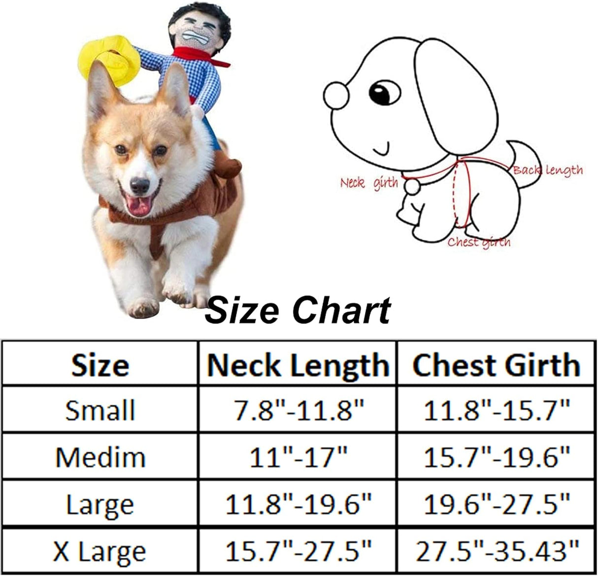 Disfraces de mascota para perro talla S