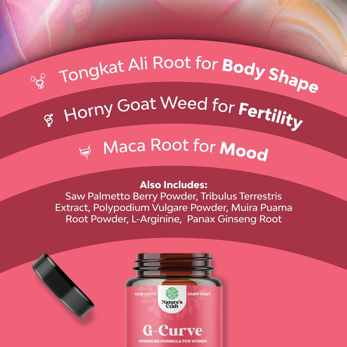 Suplemento Reforzador de glúteos y pecho Horny Goat Weed