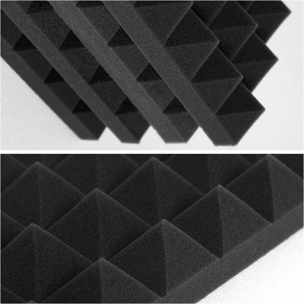 Paneles Acústicos 12 Pack, Espuma Aislante 12x12x2 Pulgadas