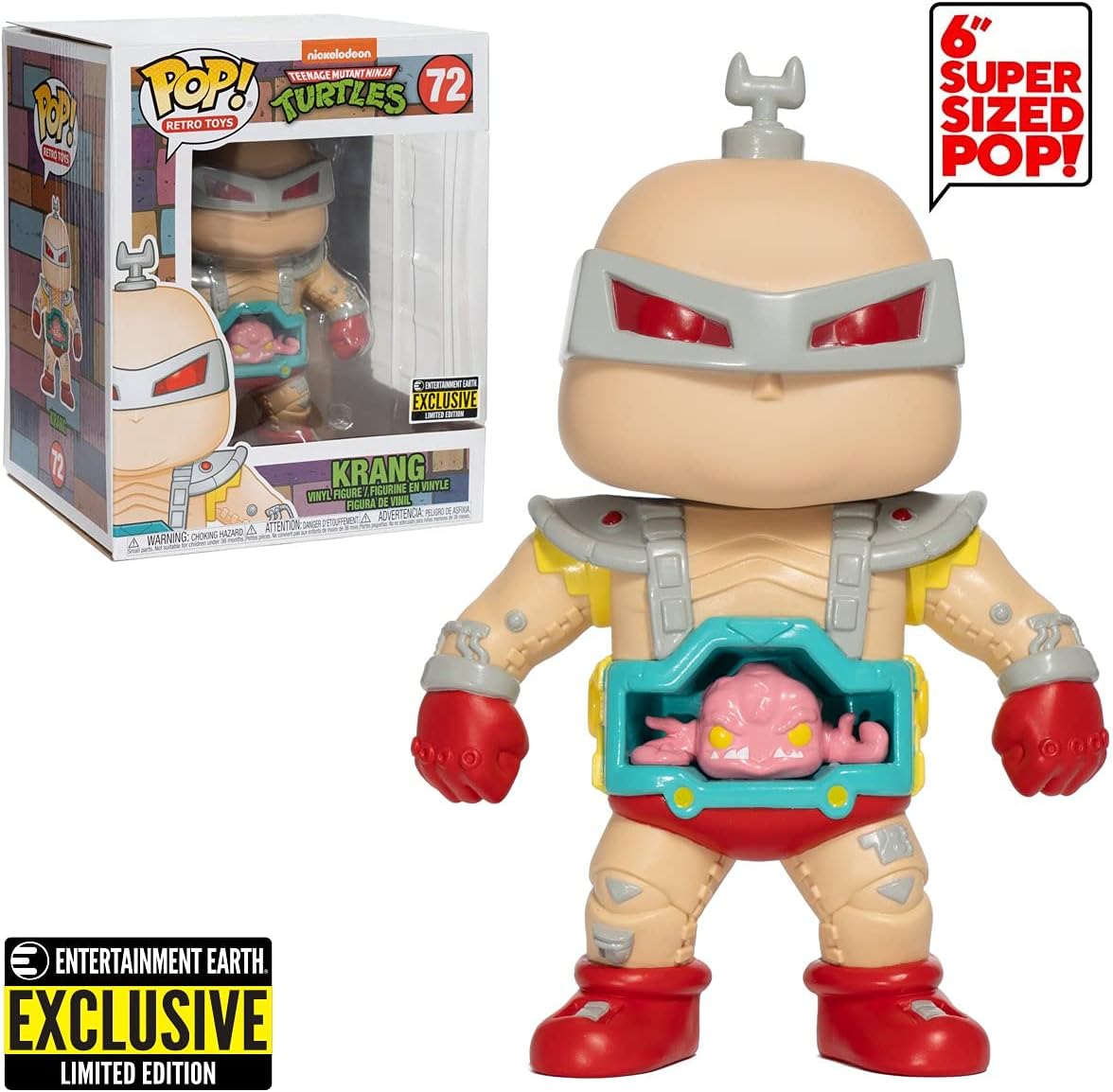 Figura Pop! Vinyl Krang 6 - Tortugas Ninja - Funko