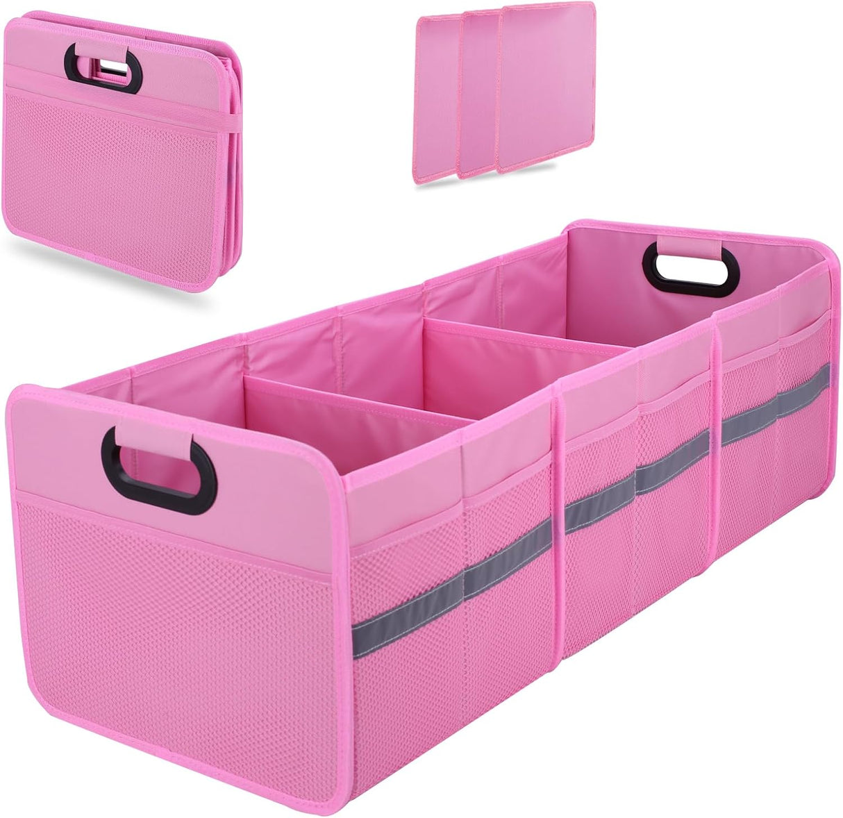 Organizador de maletero Homeve, colapsable, 3 compartimentos