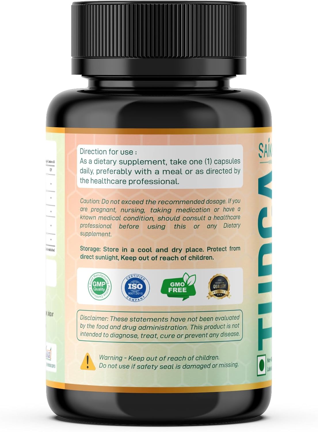 TUDCA 750mg - 5 en 1: Cardo Mariano, Ashwagandha, 60 Serv.