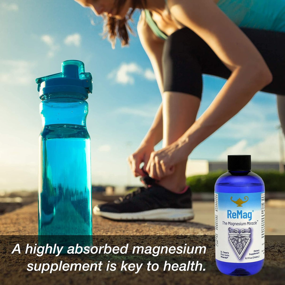 Suplementos ReMag Líquido de magnesio de alta absorción