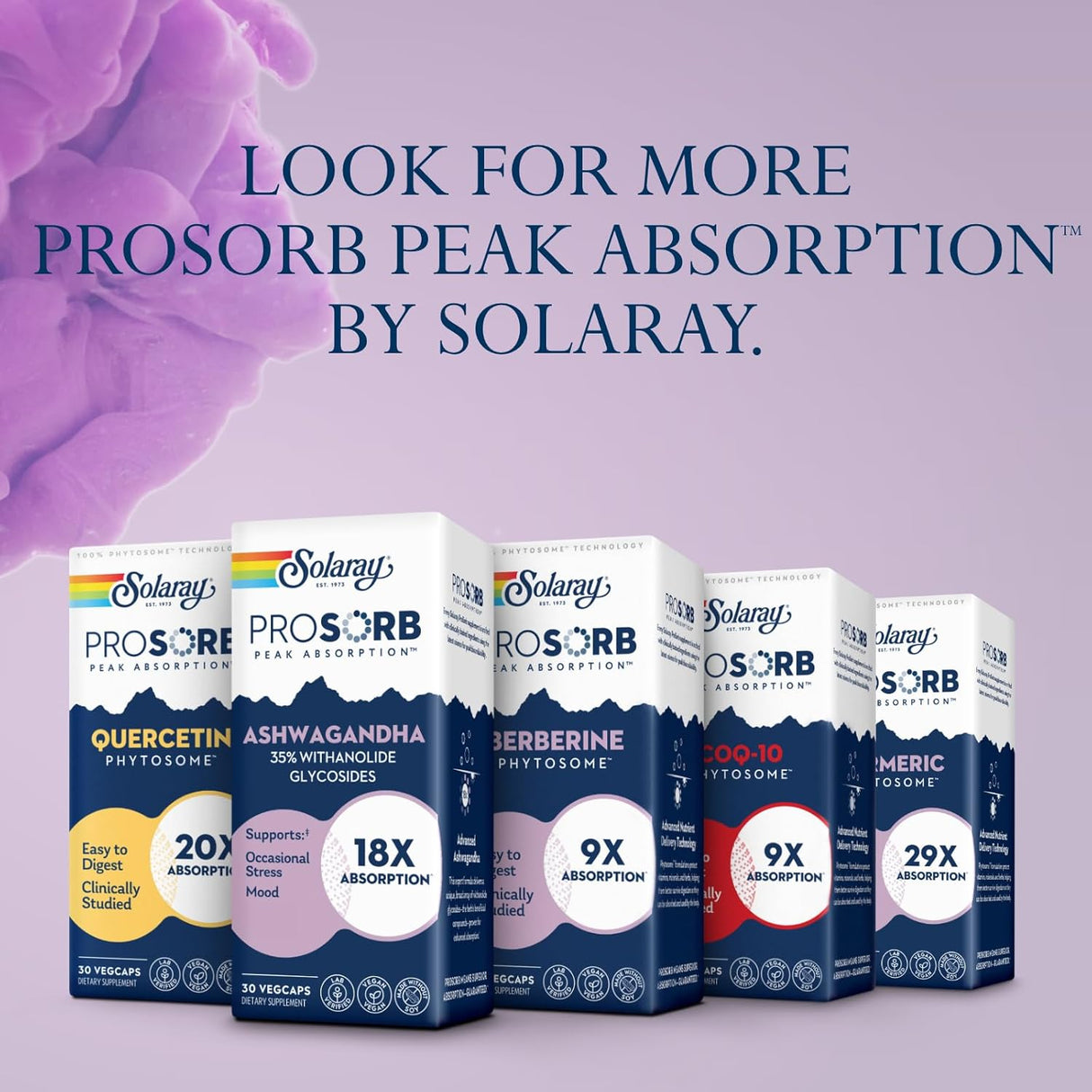 SOLARAY Cápsulas Ashwagandha 240 mg 30 VegCaps