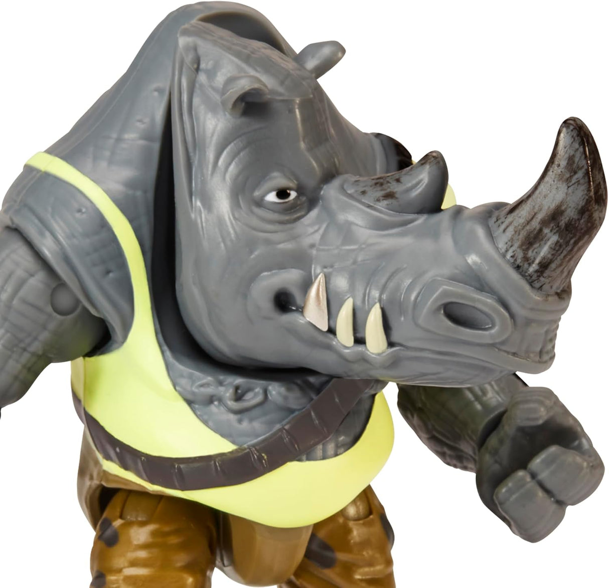 Rocksteady figura 3.75” TMNT: Mutant Mayhem - personaje icónico