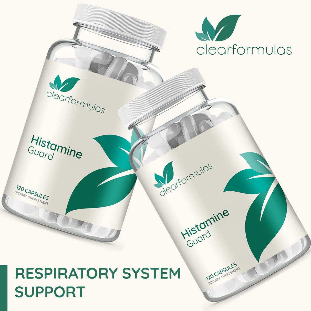 Suplemento enzimático Histamina Guard, 120 cápsulas
