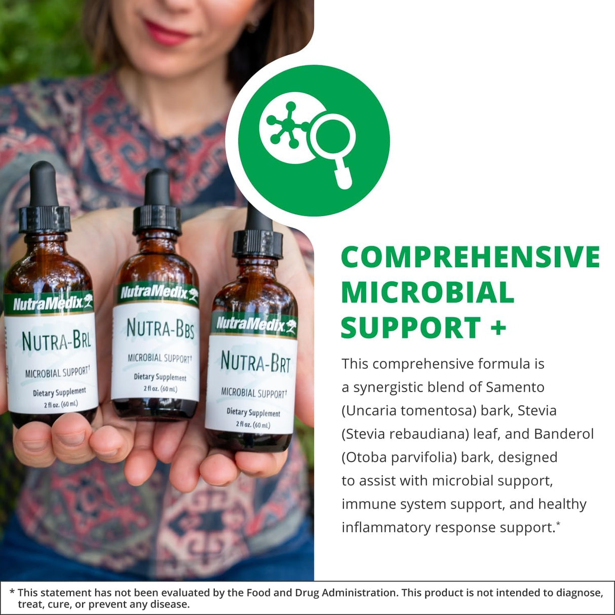 Suplemento de soporte inmunológico con Samento, Stevia y Banderilla