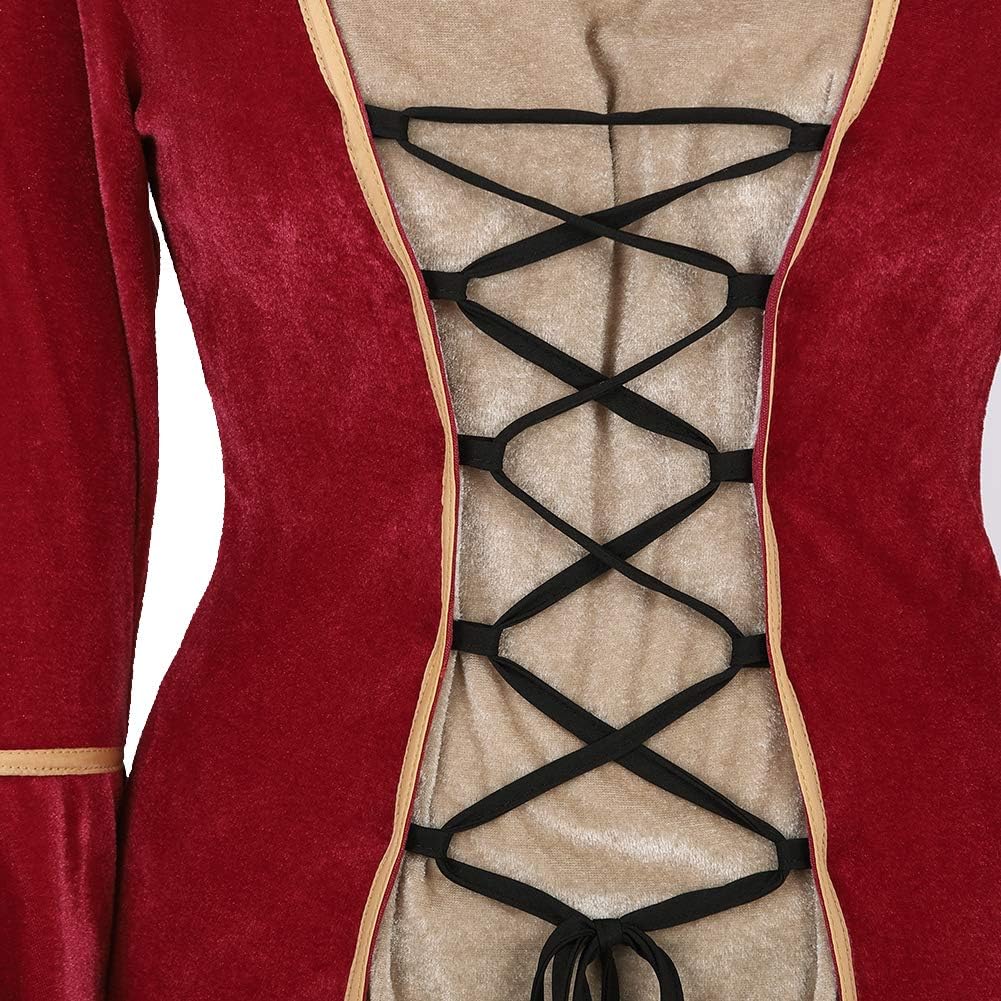 Disfraces de Vestido medieval renacentista de hada talla XL