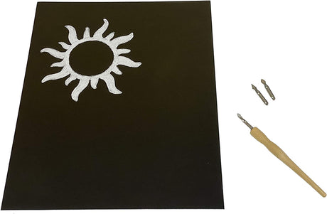 Tablero  negro 11 x 14 pulgadas, 12 hojas