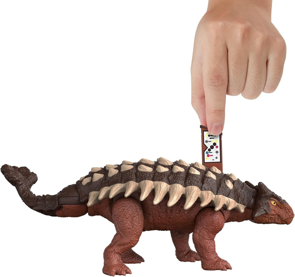 Figura de Acción Dinosaurio Ankylosaurus Mattel con Sonido