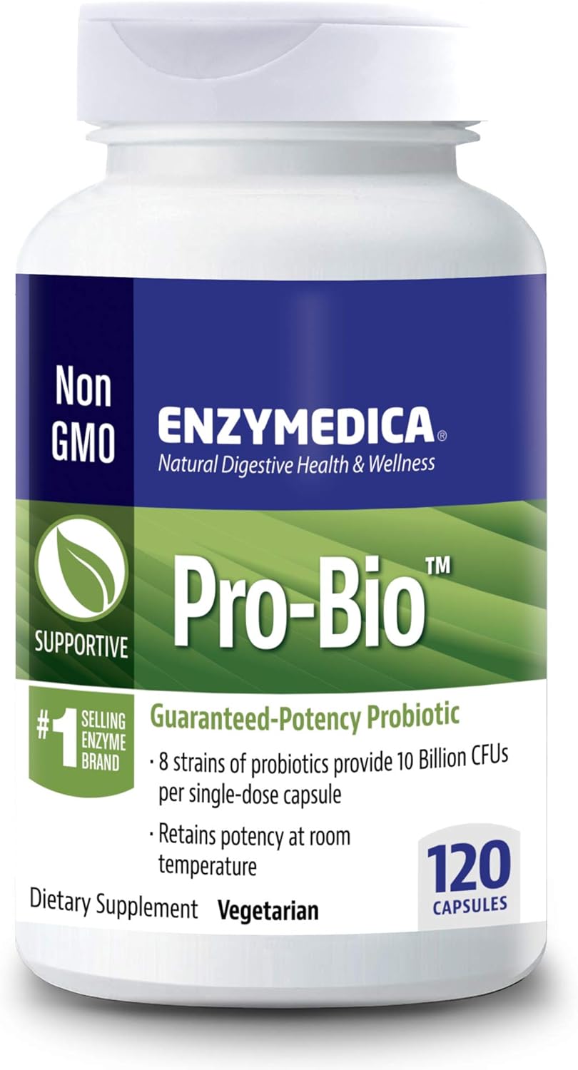 Suplemento Enzymedica Pro-Bio, Probiótico para la digestión