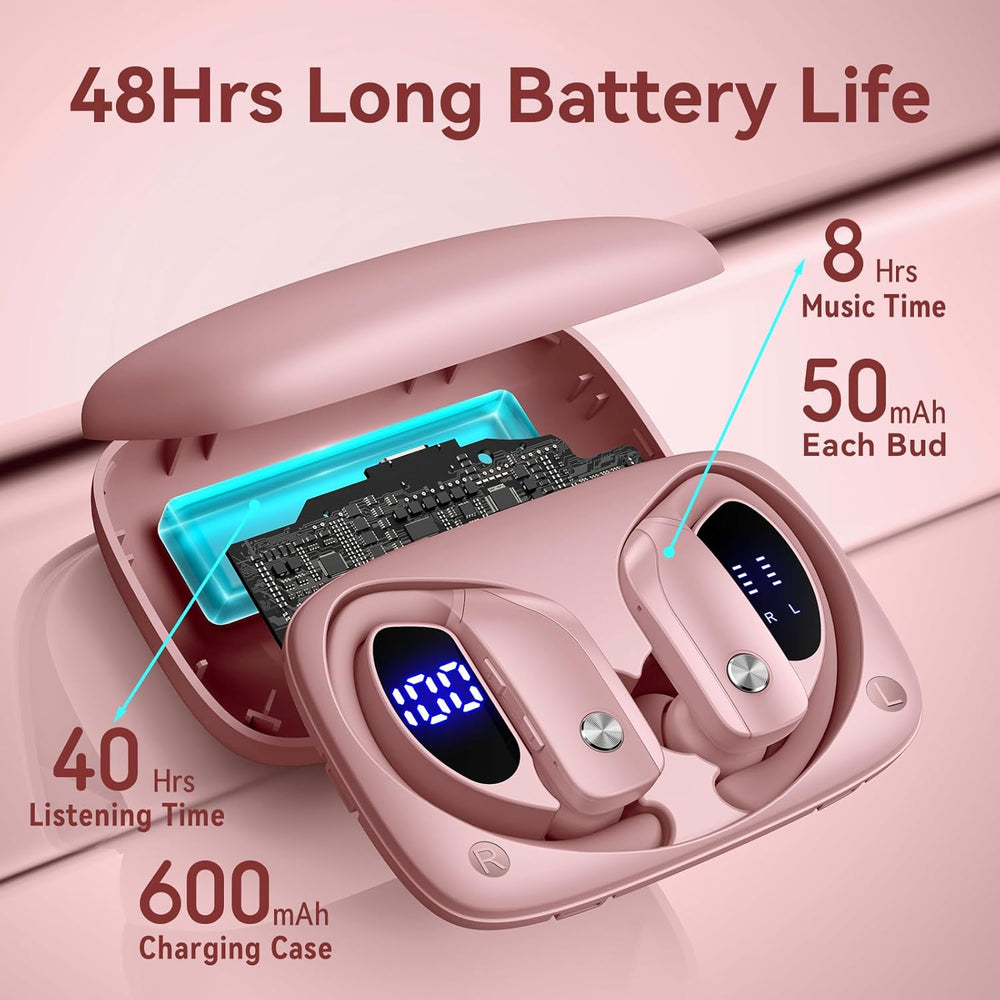 Auriculares Inalámbricos Bmani Bluetooth 48hrs con Micrófono