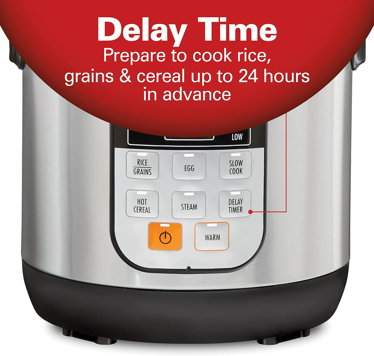 Olla Arroz y Vapor Hamilton Beach, 6 Tazas Cocidas, 37524