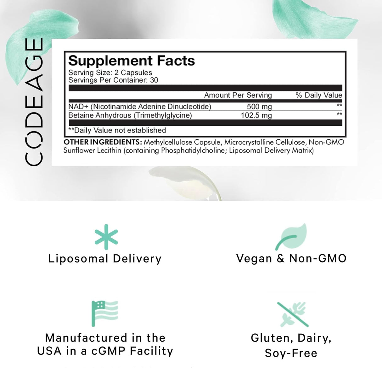 Suplemento de Energía metabolismo y apoyo al envejecimiento