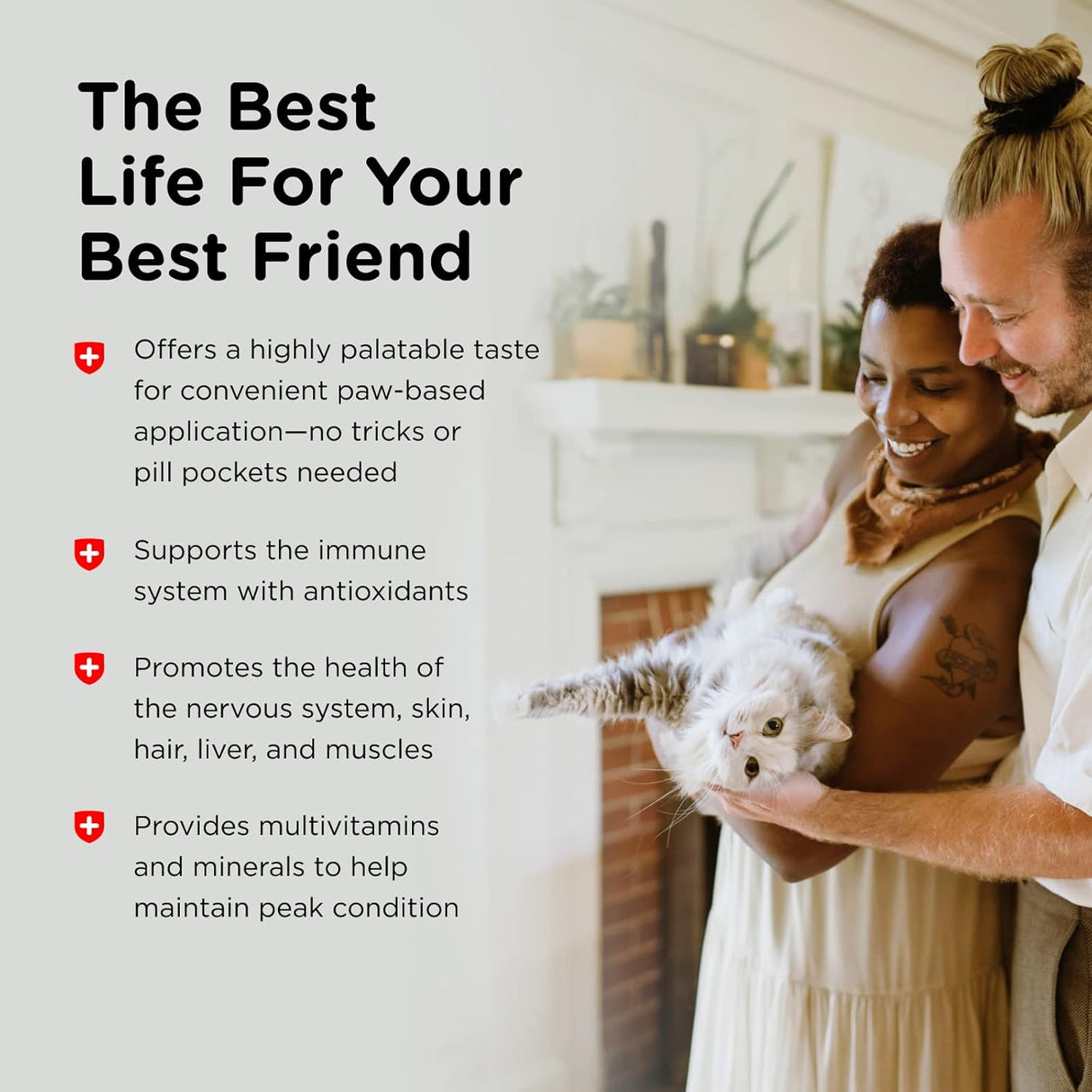 Gel para patas de felino