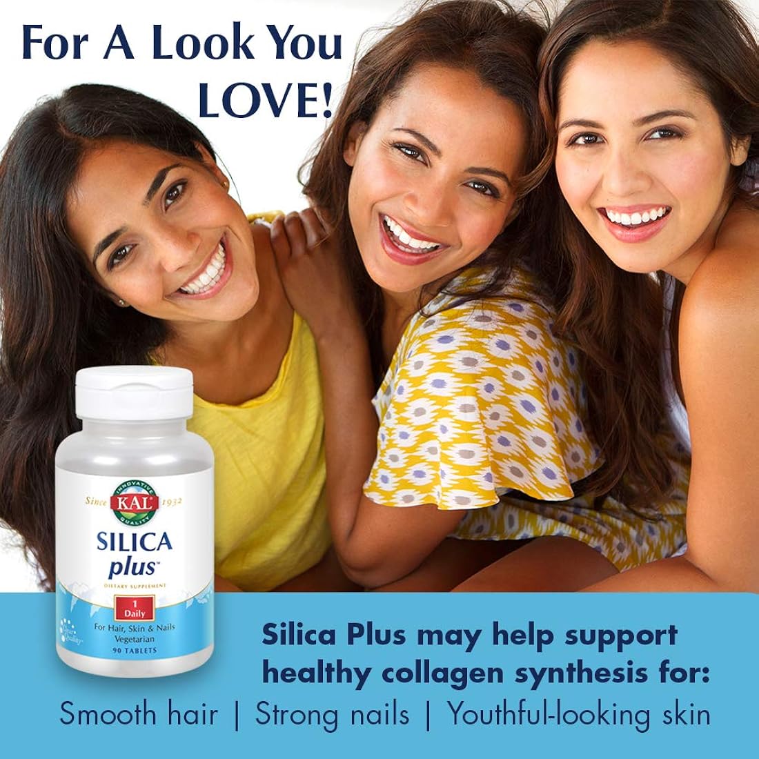 Suplementos Silica Plus Tablets 90 unidades