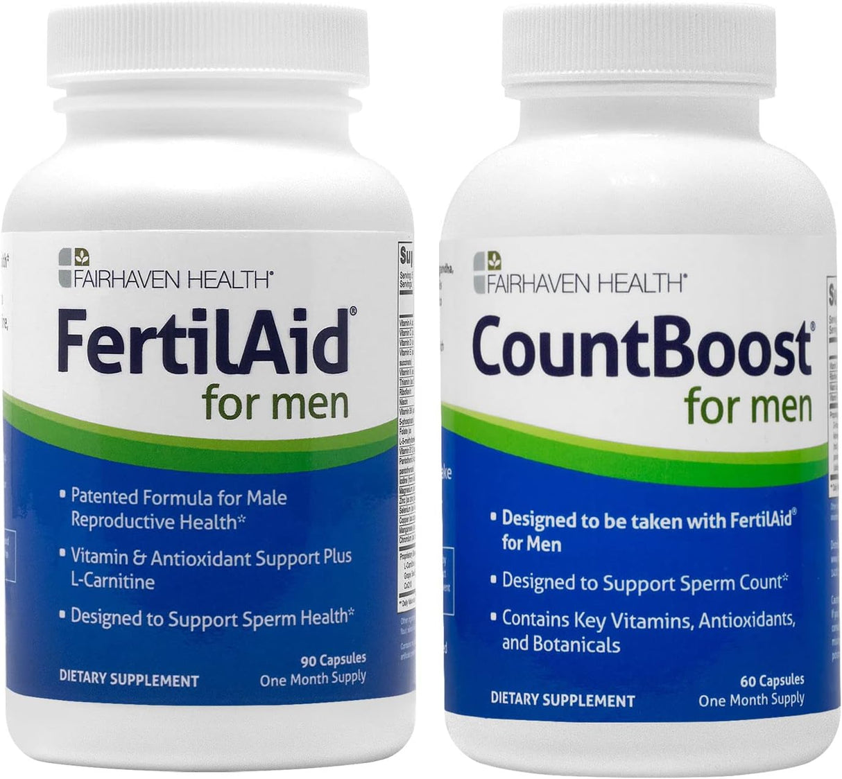 Suplemento de fertilidad masculina FertilAid antioxidantes