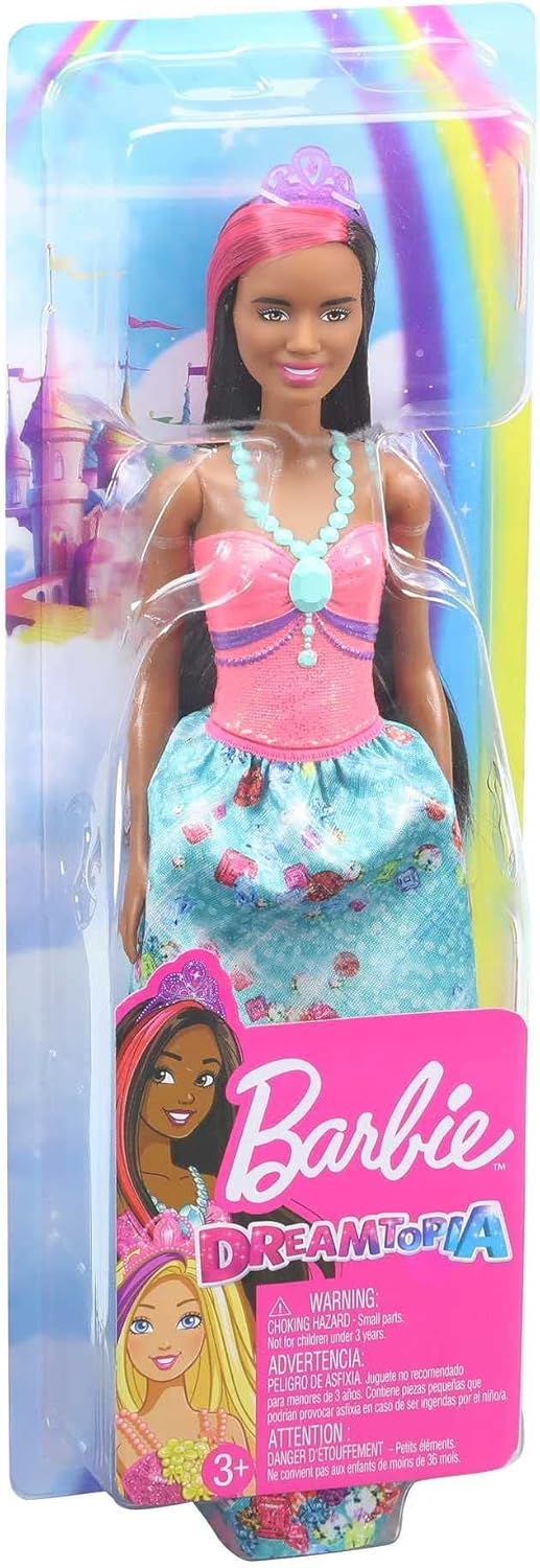 Barbie Dreamtopia Muñeca de Moda y Accesorios, Brunette