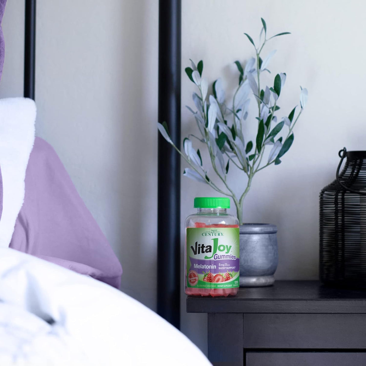 Suplemento Gomitas de para dormir multicolor fresa 120 und