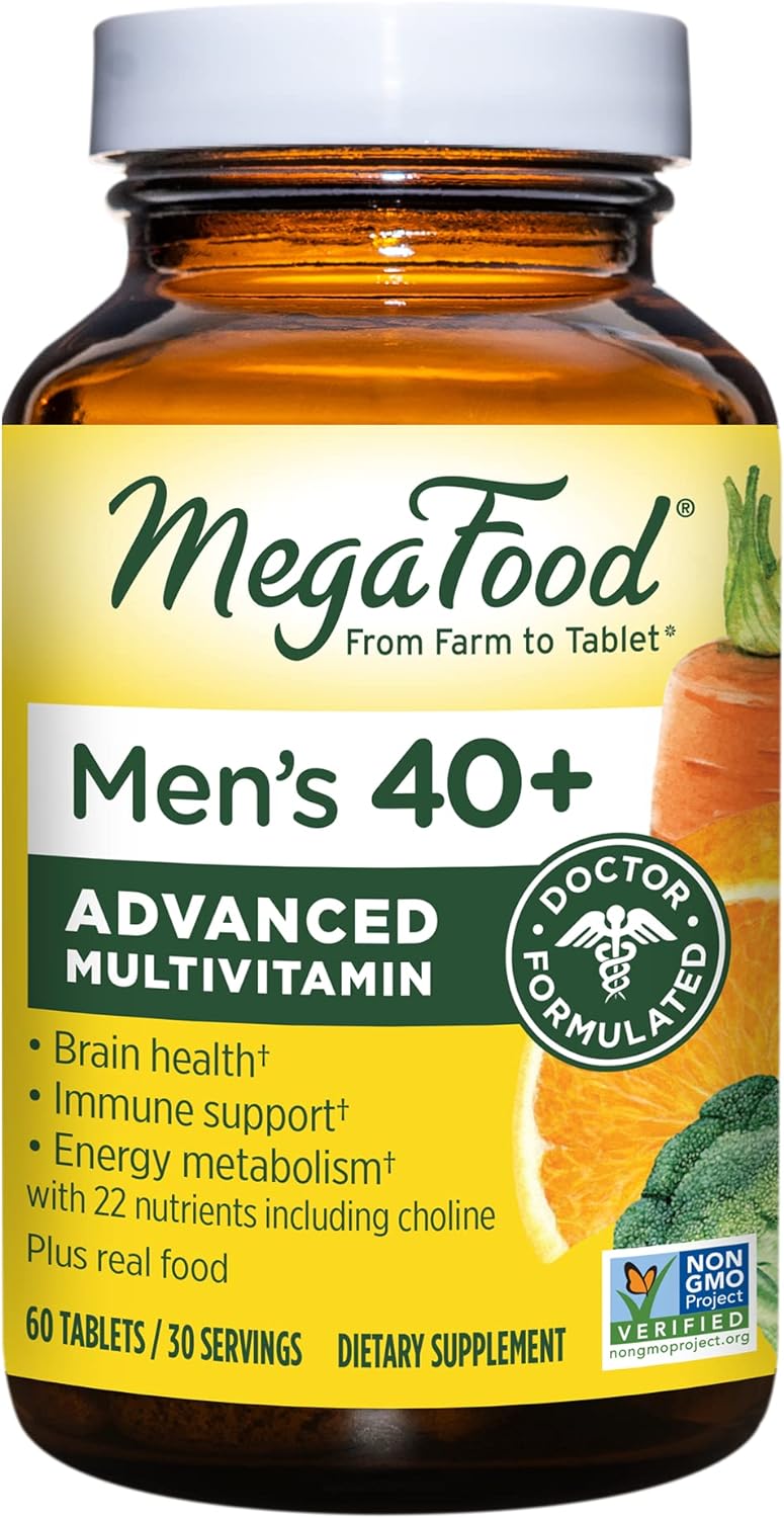Suplemento MegaFood Multivitamínico para hombre de 40 años