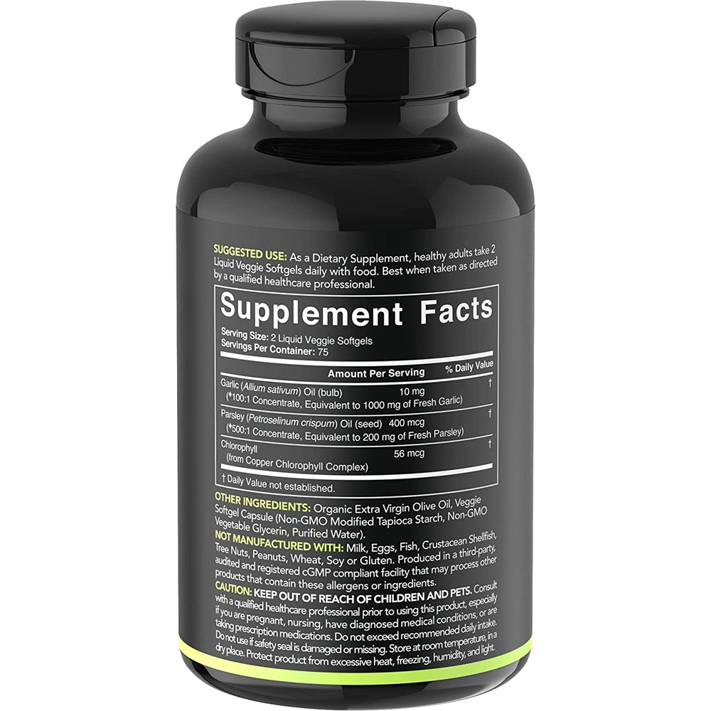 Suplementos Alimenticios aceite de ajo sin olor 1000 mg